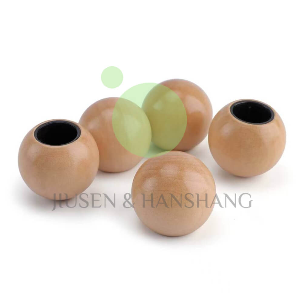 Wooden screw caps